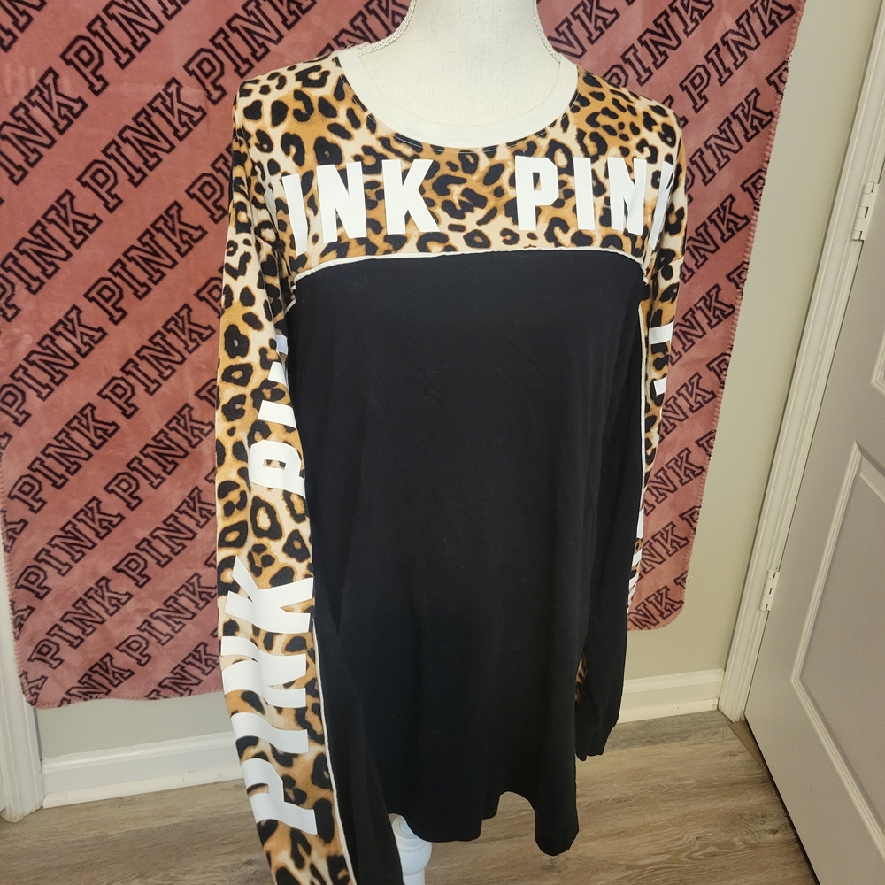 PINK Victoria's Secret 3pc HTF Leopard Print Bundle - Picture 10 of 16